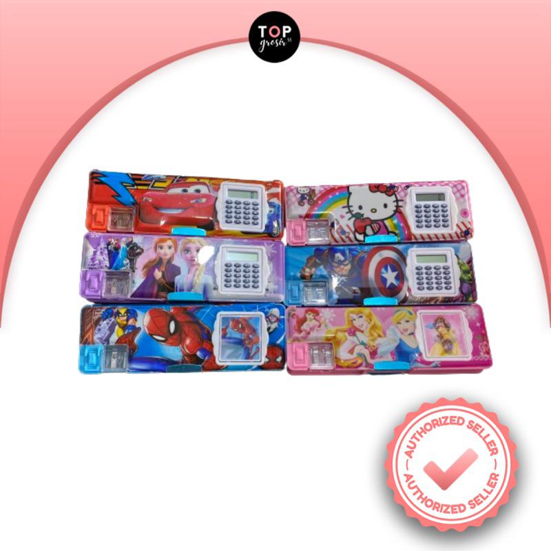 

Tempat Pensil Magnet Karakter + Kalkulator / Kotak Pensil Karakter 204/3966
