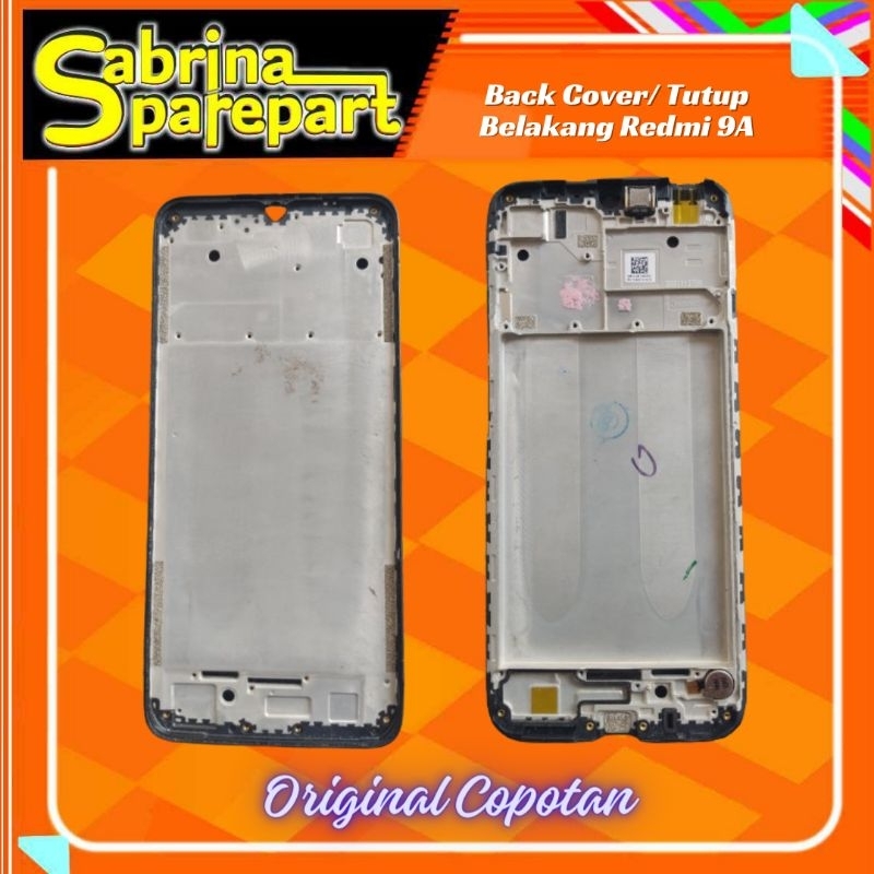 FRAME LCD - TULANG LCD - TATAKAN LCD XIAOMI REDMI 9A - REDMI 9C  ORIGINAL COPOTAN