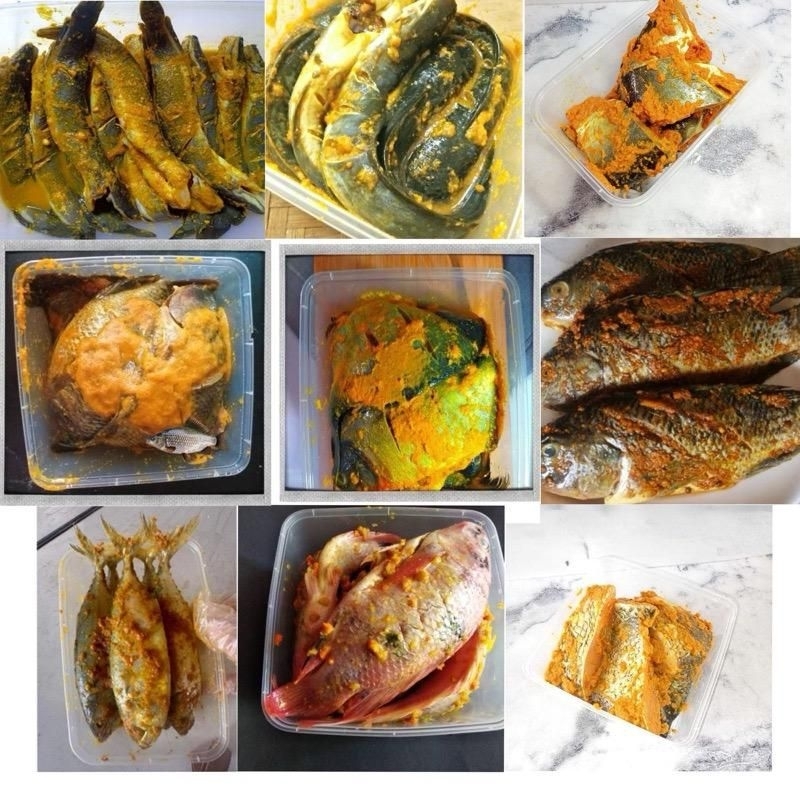 

ikan bumbu kuning siap goreng