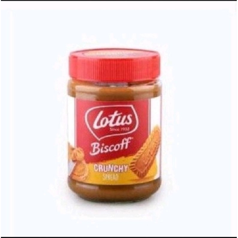 

Selai lotus biscoff crunchy spread