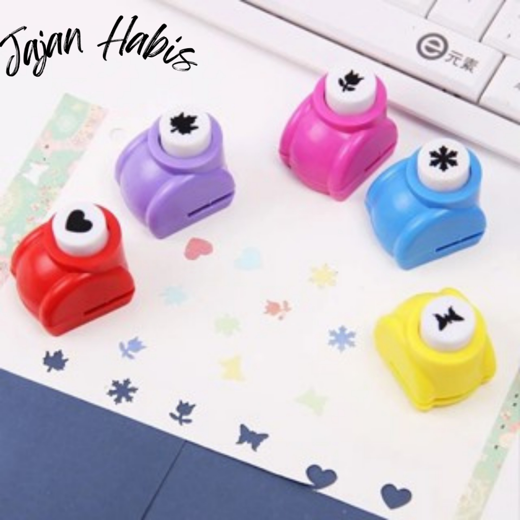 

JABIS Pembolong Kertas Mini Berbagai Bentuk Hewan Lucu Paper Cutting Embossing Craft Puncher DIY Cetakan Pemotong Nori Puncher Bento Alat Pemotong Rumput Laut Kertas Scrapbook Paper Punc Bentuk Bintang