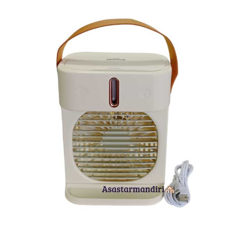 Ay00 AC Mini Portable/Air Cooler Fan Mini Portable Mitsuyama MS-5557/Kipas Angin Pendingin Portable