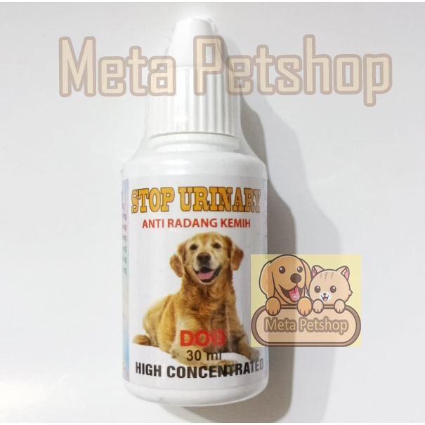 STOP URINARY DOG OBAT MEMPERLANCAR PIPIS ANJING OBAT SAKIT SALURAN KEMIH ANJING OBAT KENCING BERDARA