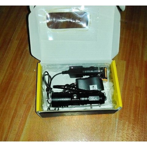 Senter berburu/Senter Smiling Shark mini Tombol samping