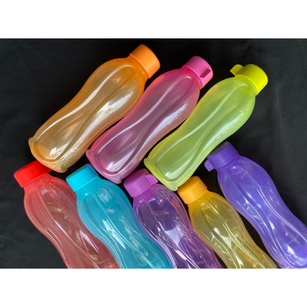 eco bottle tupperware 500ml tutup ulir (1) 500 ml ulir/flip