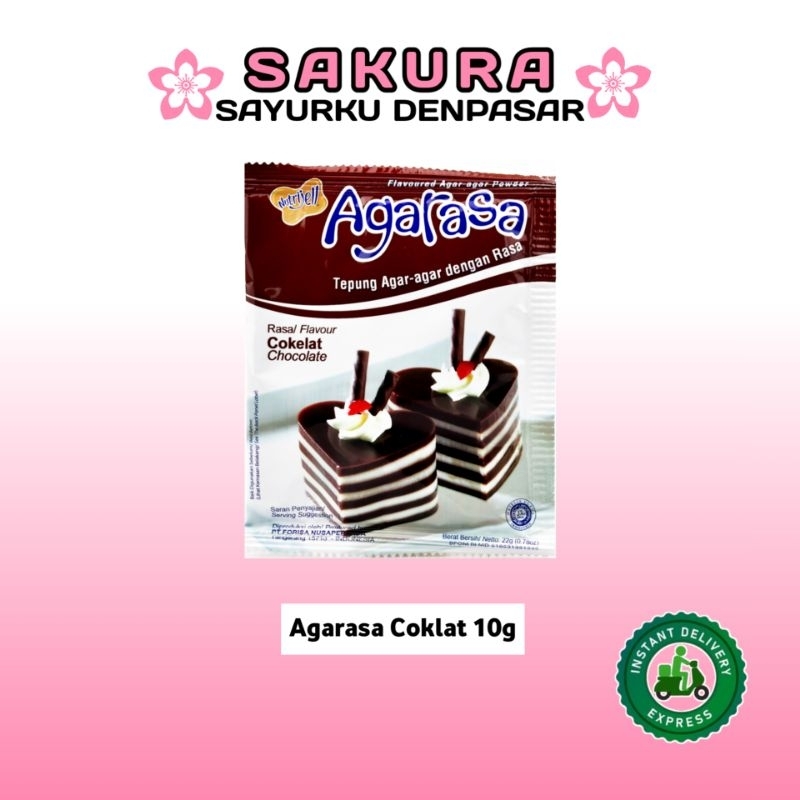 

Nutrijell Agarasa Rasa Coklat 10g - SAKURA