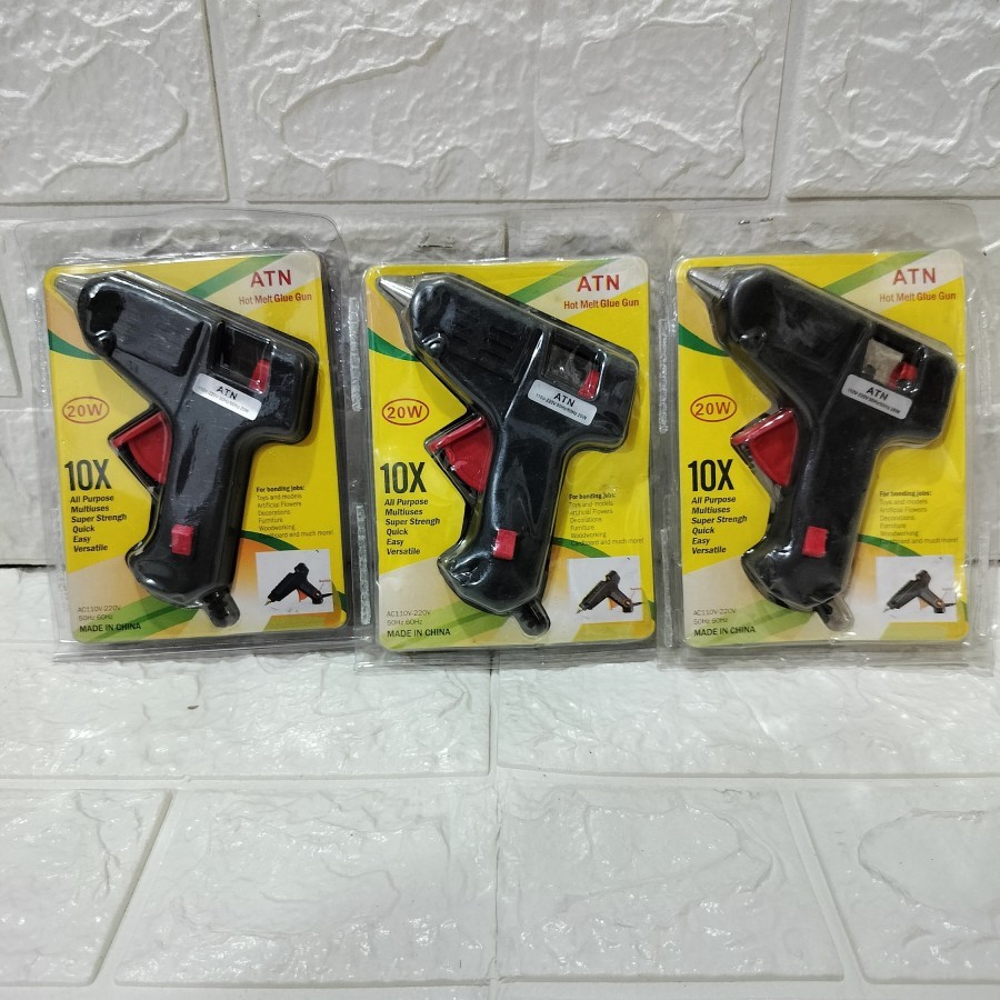 

GLUE GUN PISTOL LEM BAKAR / TEMBAK 20 WATT ATN SNI BERKUALITAS
