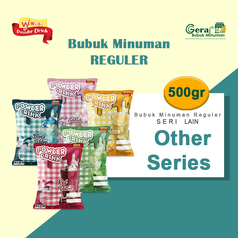 

COD - 500Gr Bubuk Minuman REGULER VARIAN LAIN