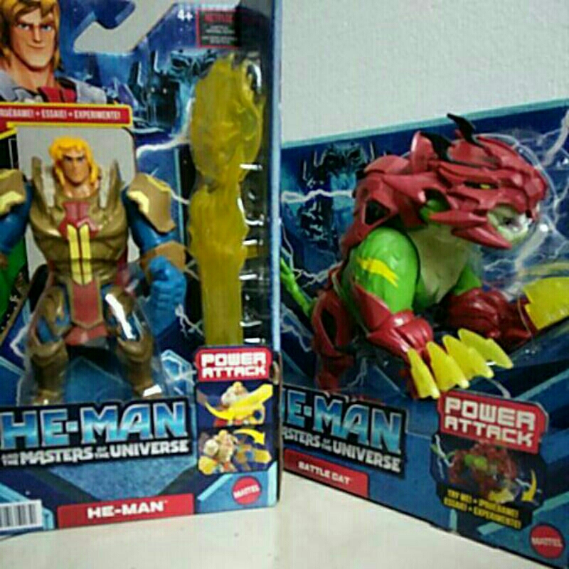 Action Figures Bundling Paket sepasang Master of The Universe Netflix