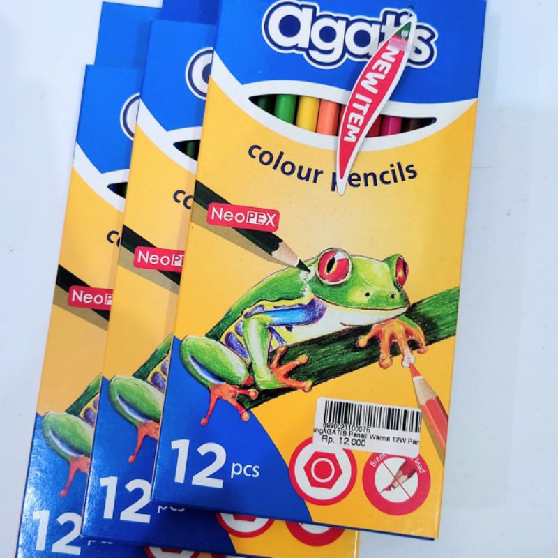 

Agatis Colour Pensil Neopex 12 Warna Panjang