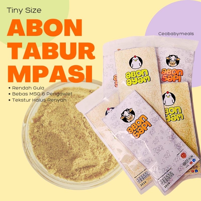 

ABON TABUR MPASI ANAK SCT - ABON TABUR MPASI - ABON SASET MPASI