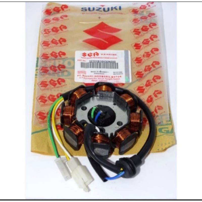 SPUL SPULL STATOR ASSY COMPLIT SHOGUN 110 SUZUKI SGP