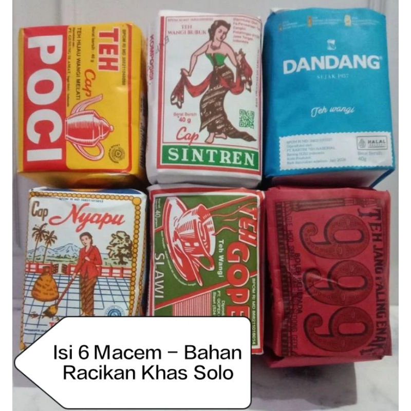 

Teh Racikan Khas Angkringan Solo (Isi 6)