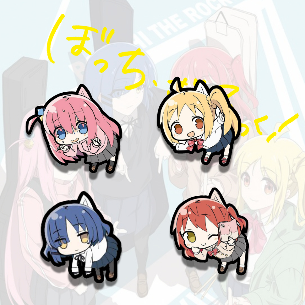 gantungan kunci akrilik anime Bocchi the Rock