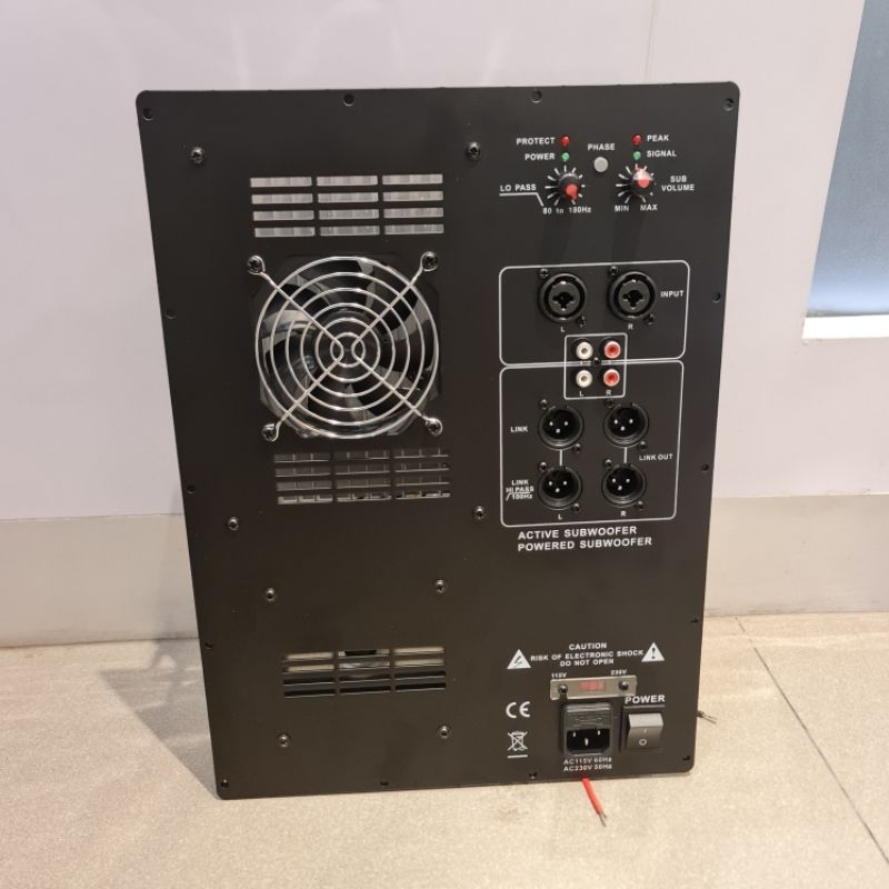 Power Kit Subwoofer active super bass khusus 15-18 inch kekuatan 2000 watt