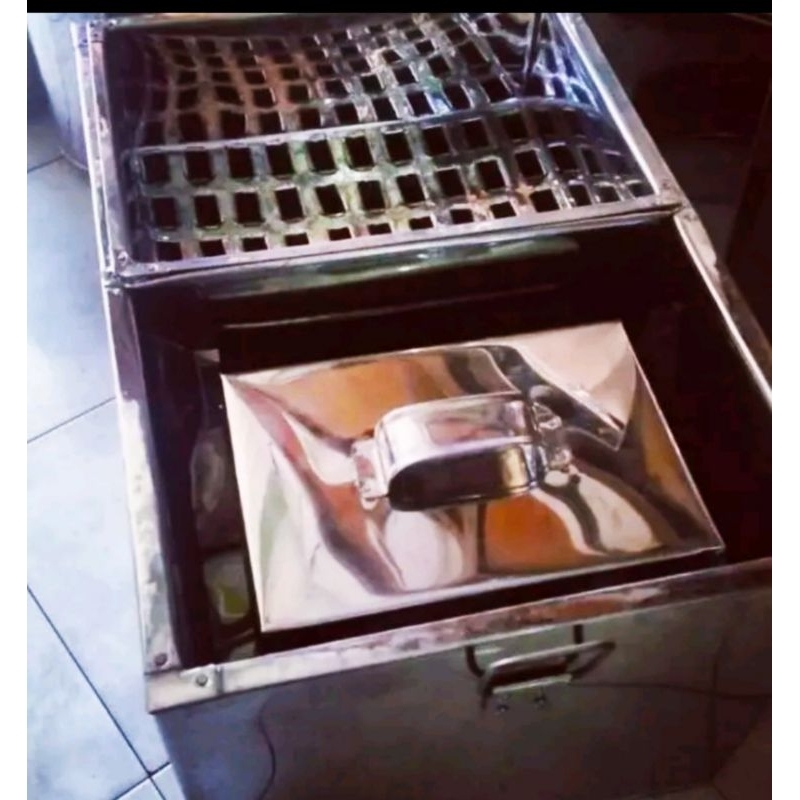 ALAT CETAKAN ES GOYANG ISI 50 + WADAH KOTAK ES YANG SUDAH JADI