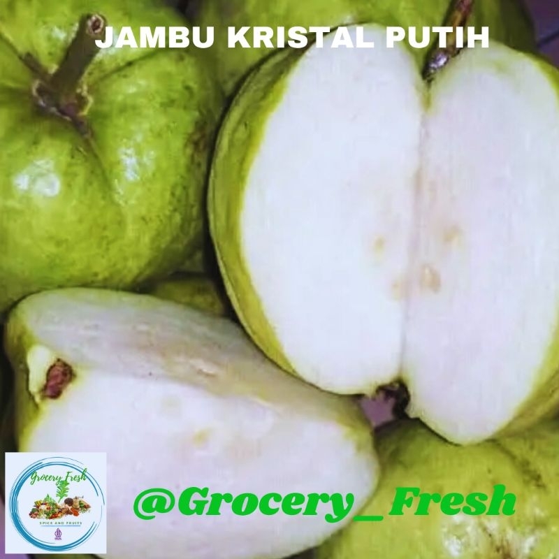 

Buah Jambu Kristal Putih Fresh Segar Ready Stok