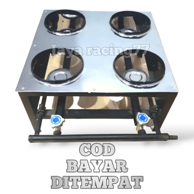 kompor serabi 4 tungku kotak kompor gas kompor martabak mini kompor pukis kompor sambel gami kompor 