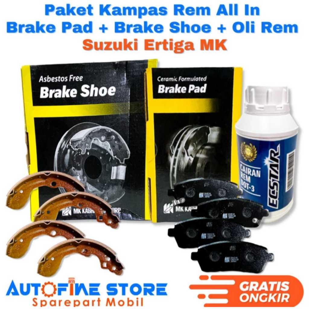 Paket Kampas Rem Suzuki Ertiga MK