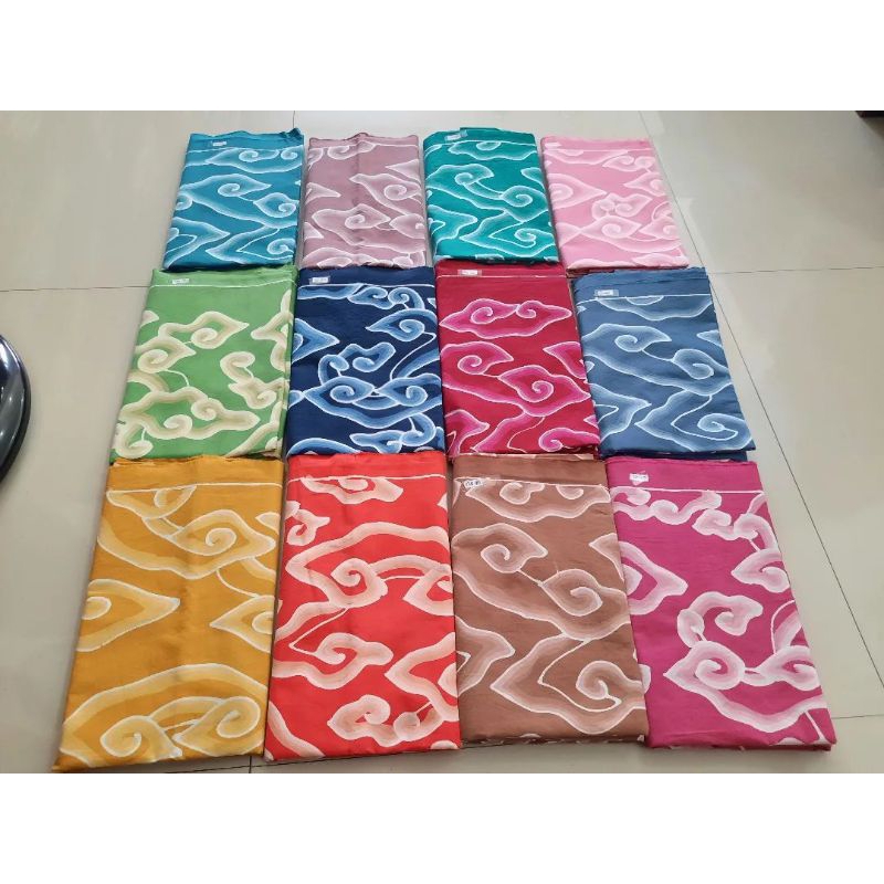 kain batik tulis mega mendung