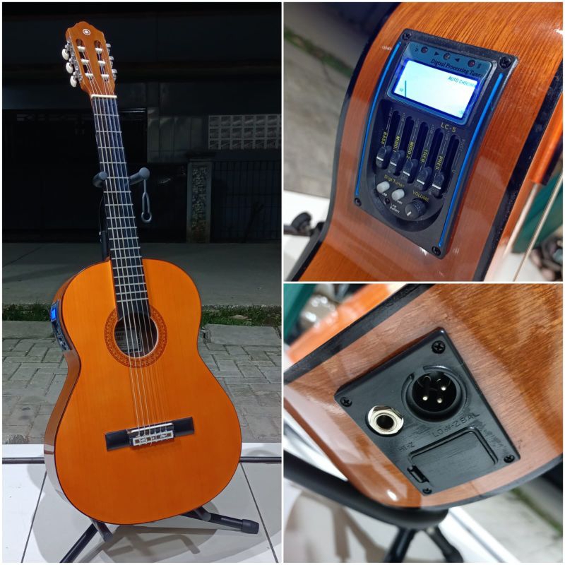 Gitar klasik nylon elektrik Yamaha c315 custom premium berkualitas