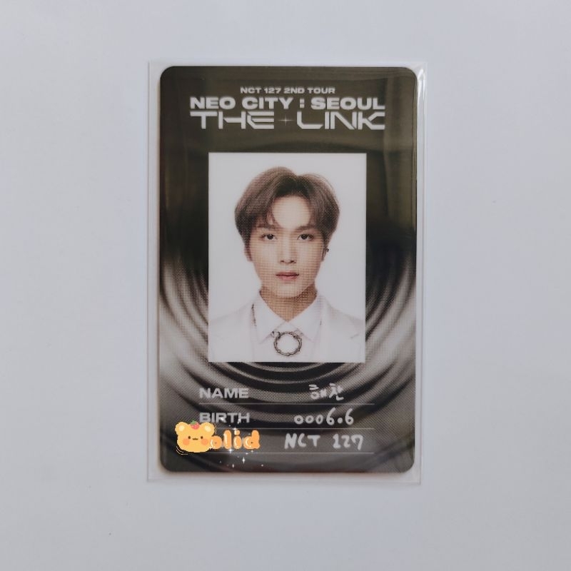 [WTS] Photocard NCT 127 Haechan Neo City The Link ID Card Official