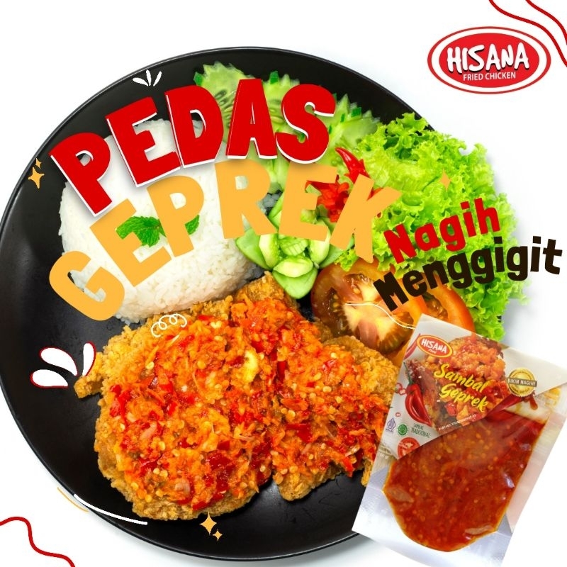 

SAMBAL GEPREK POUCH HISANA 160gr BAWANG/ CUMI/ IJO/ IKAN ASIN/ TERASI ULEG/ JONTOR/ NDOWER/ CAKALANG/ KECOMBRANG