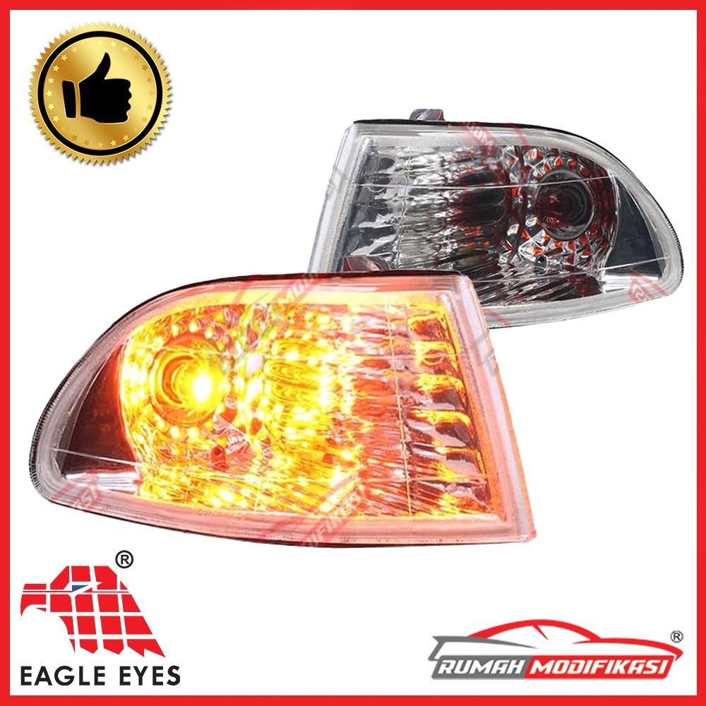FRONT CORNER LAMP - HONDA CIVIC GENIO 92-95 - CRYSTAL - CLEAR - DEPO