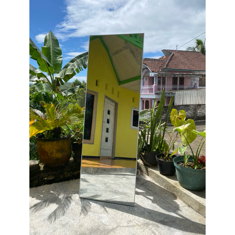 Termurah standing Mirror ukuran 50 X 150 cm ( harga sudah termasuk extrapaking )