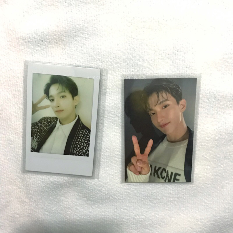 SEVENTEEN CHEKI HMV AN ODE / LITTLE WISHES PAJAMA PHOTOCARD DK DOKYEOM