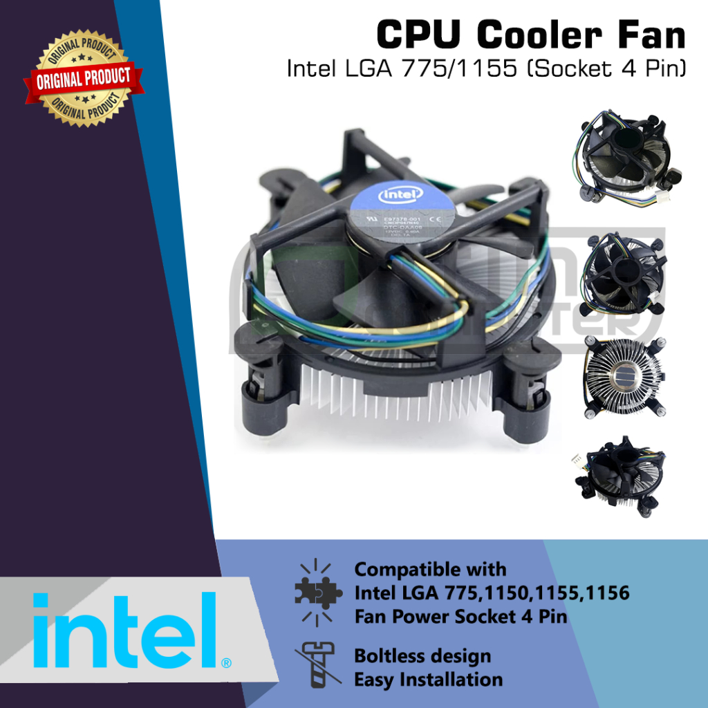 CPU Cooler Fan Intel LGA 775,1150,1155,1156