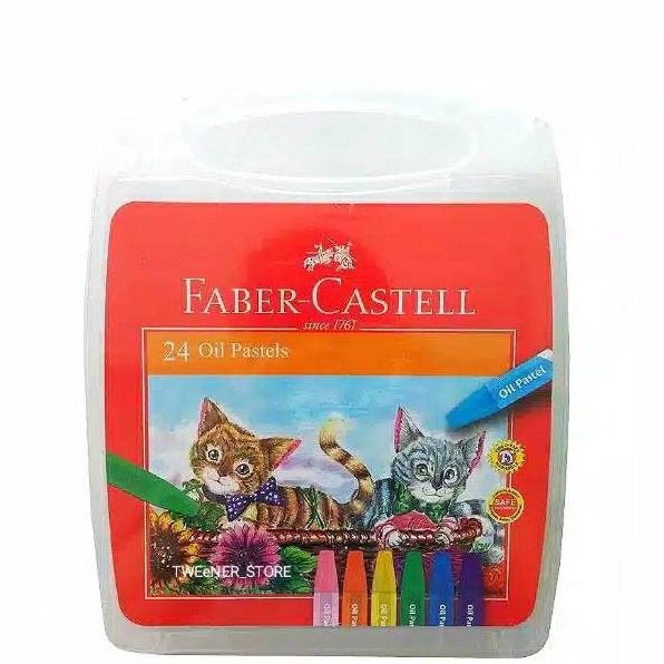 

Crayon 24 warna Faber Castell Hexagonal Oil Pastell Faber Castell