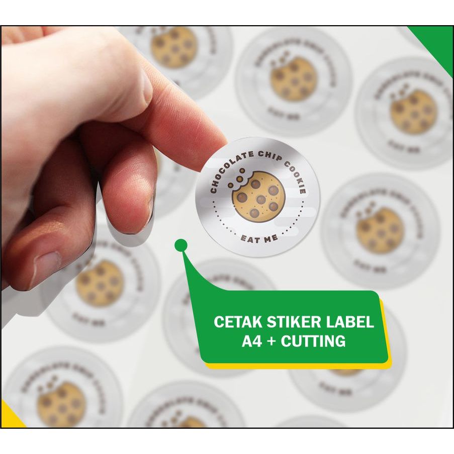 

Custom Cetak Stiker / Cetak Stiker Label Kemasan / Label Usaha Makanan / Cetak Label Minuman