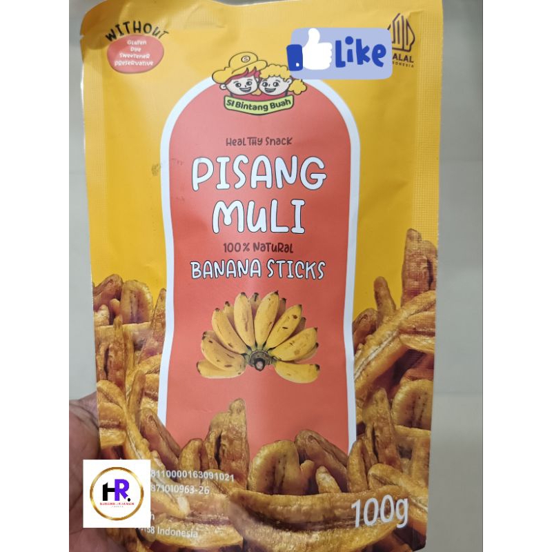 

snack pisang muli banana stik