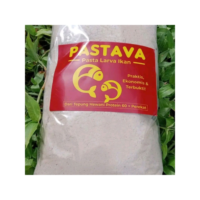 Pasta pakan sidat / larva ikan 5 KG