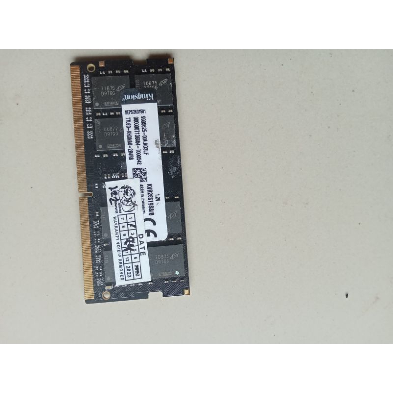 ram laptop ddr4 8gb secon normal