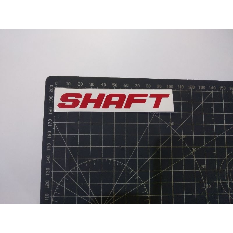 

cutting stiker shaft