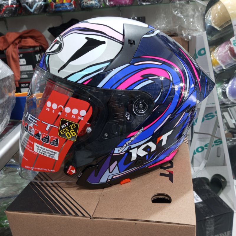 Helm KYT TTR Jet Bastianini Original