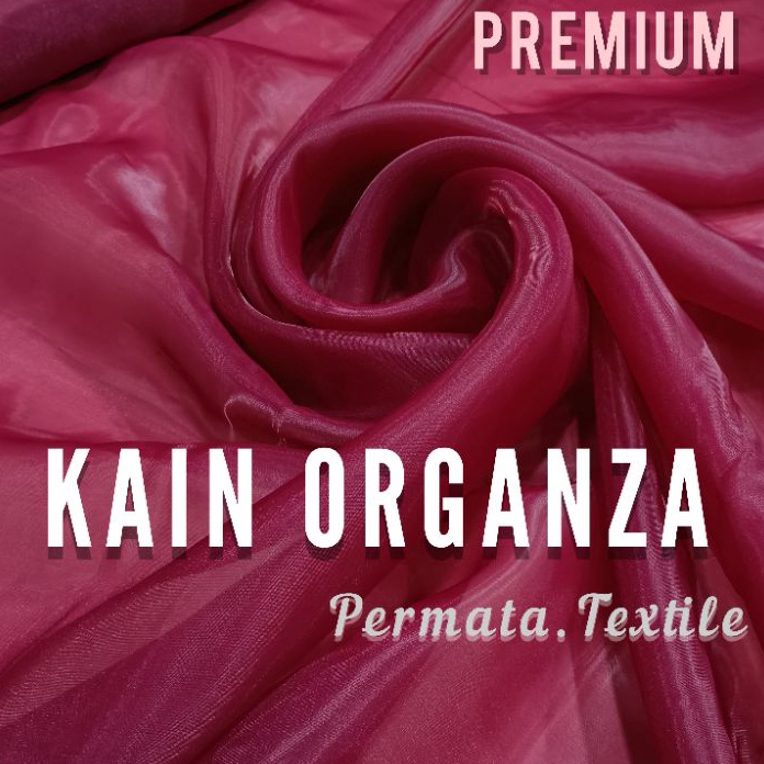 99 BRANDS FESTIVAL Kain Organza Polos  Organza Polos glowing  Kain kaca Promo