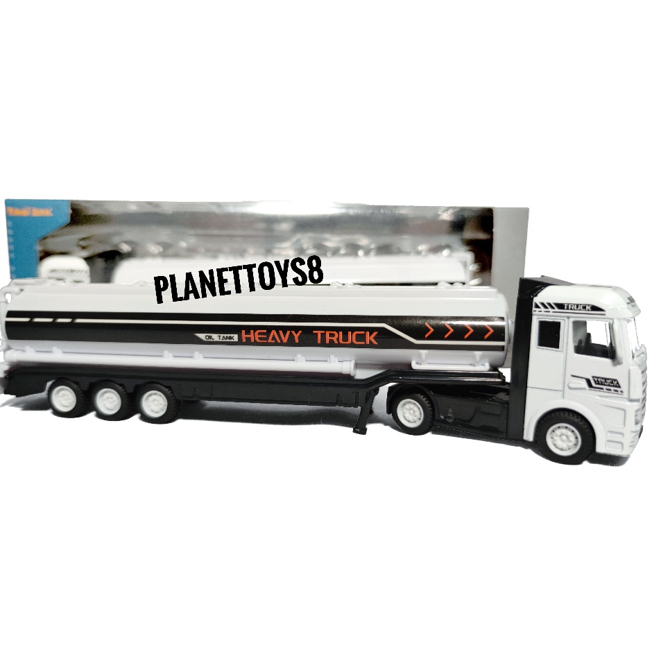 Diecast Truk Tangki Heavy Truck Mainan Anak