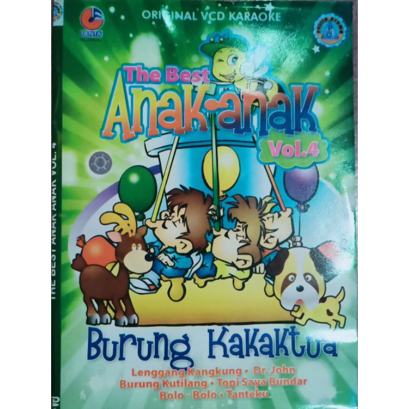 VCD original the best lagu anak anak