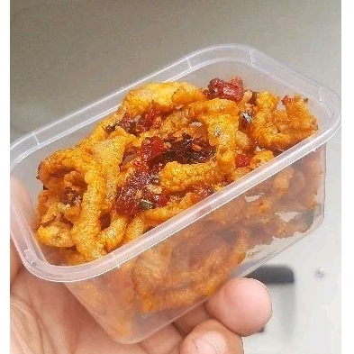 

keripik usus pedas cikruh