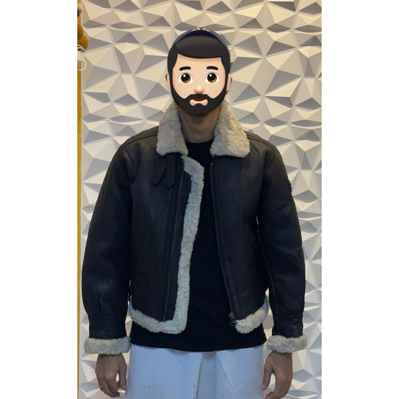 Suntory Coffee Boss Leather Vintage /Rare Size M