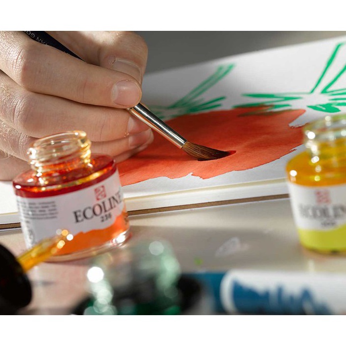 

royal talens ecoline d watercolor 3ml yellowredpurple series