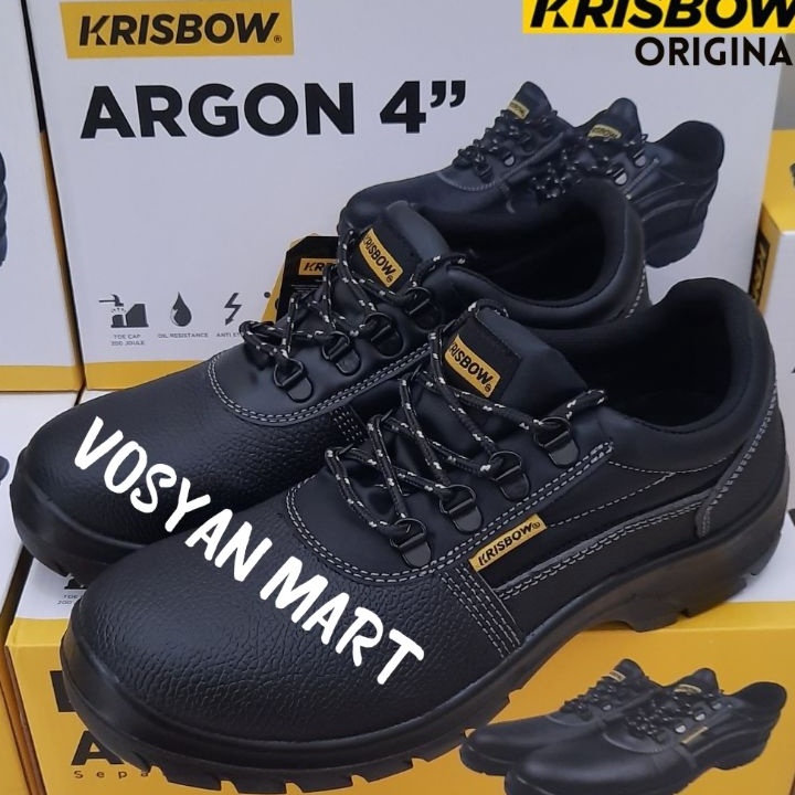 PALING AMPUH Sepatu Safety Krisbow ARGON 4  Safety Shoes Krisbow ARGON 4  Krisbow Sepatu Safety ARGO