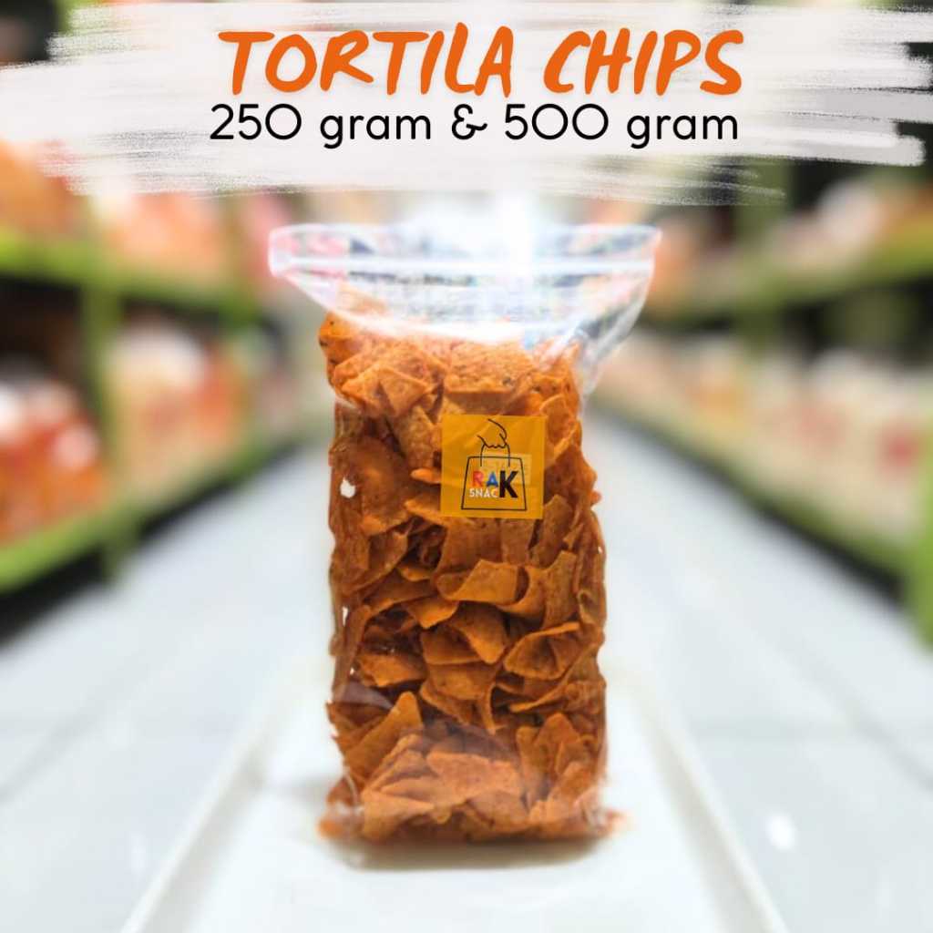 

Keripik Tortila Chips Original Cemilan | Snack Murah Kemasan Ekonomis