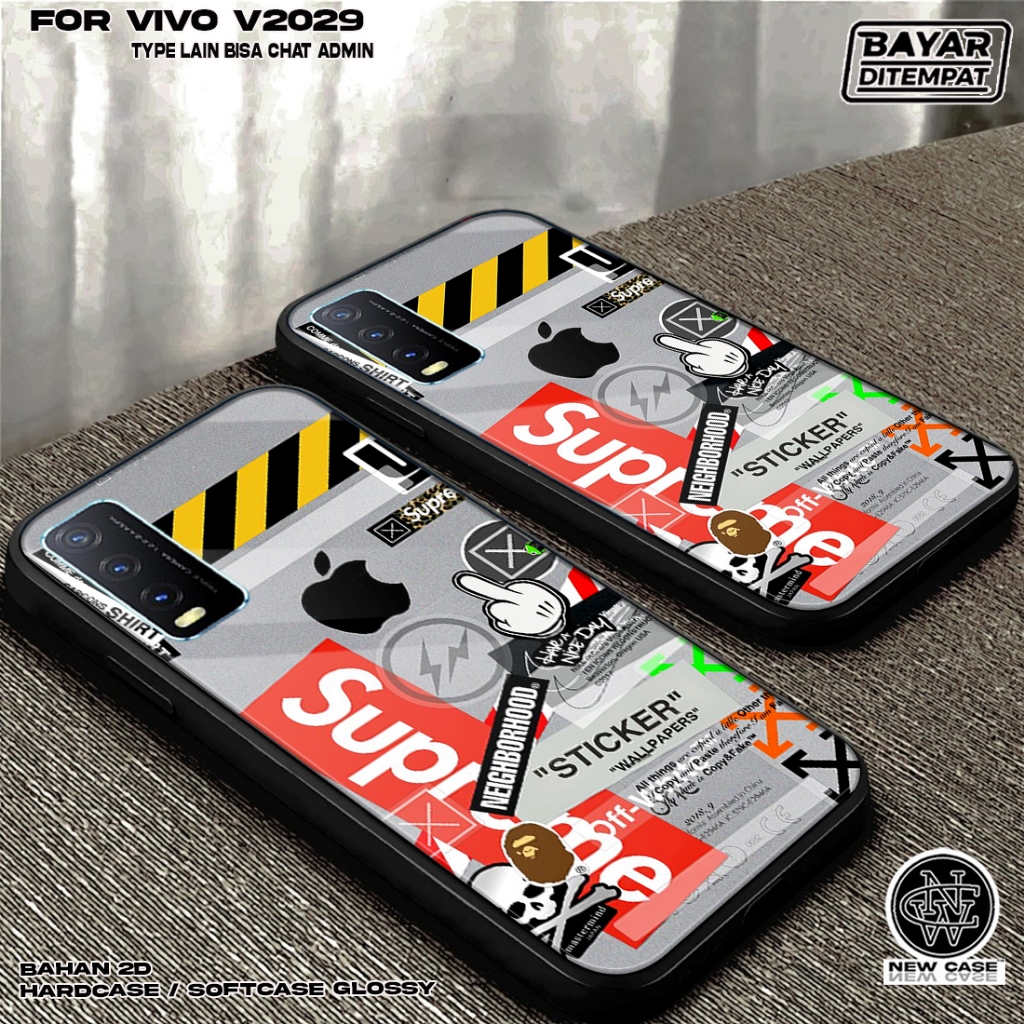 Case VIVO V2029 - Casing Hp VIVO Terbaru 2024 Newcase [ BRAND ] Silikon Hp - Kesing Hp VIVO V2029 - 
