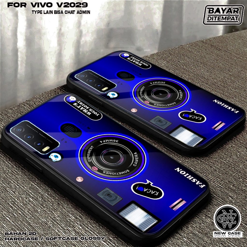 Case VIVO V2029 - Casing Hp VIVO Terbaru 2024 Newcase [ KAMERA ] Silikon Hp - Kesing Hp VIVO V2029 -