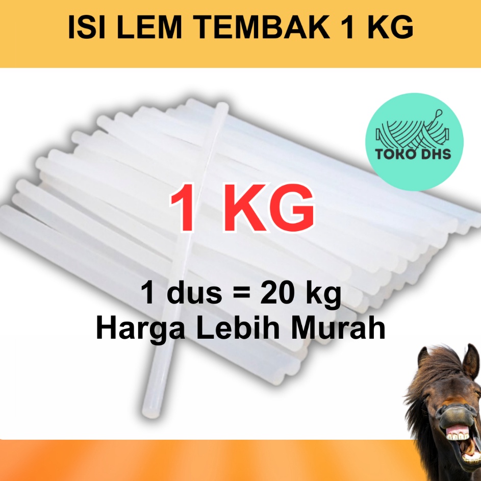 

Baru 1 KG Isi Lem Tembak Kiloan Lem Bakar Kiloan Glue Refill Lem Lilin Tembak Kecil Besar 1 KG
