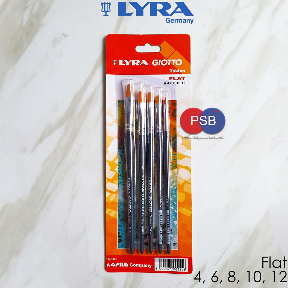 

Terbaru Kuas Lukis Lyra Giotto Set Flat Lyra Brush Set Kuas Lukis Rata